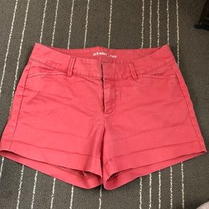 Old Navy Red/Pink Pixie Shorts | Size 0